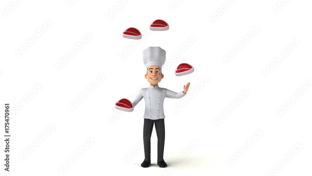 Fun chef - 3D Animation Fun chef - 3D Animation