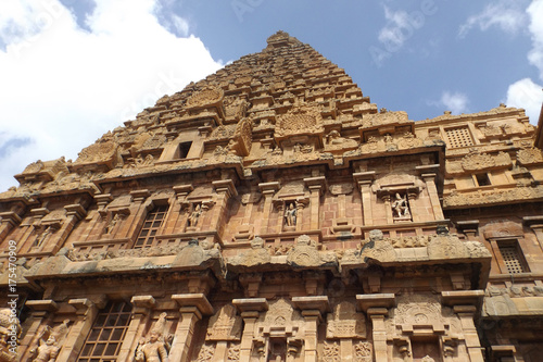 Brihadishvara-Tempel, UNESCO-Weltkulturerbe in Thanjavur, Südindien