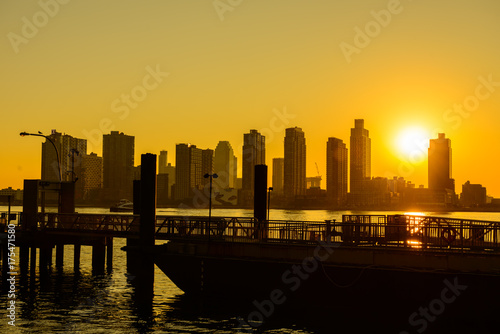 Sunrise over Long Island City