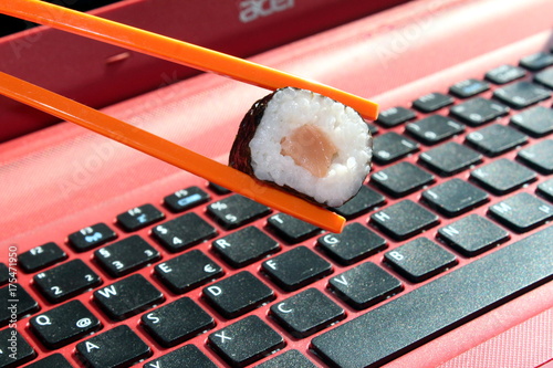 Sushi bei der Arbeit photo