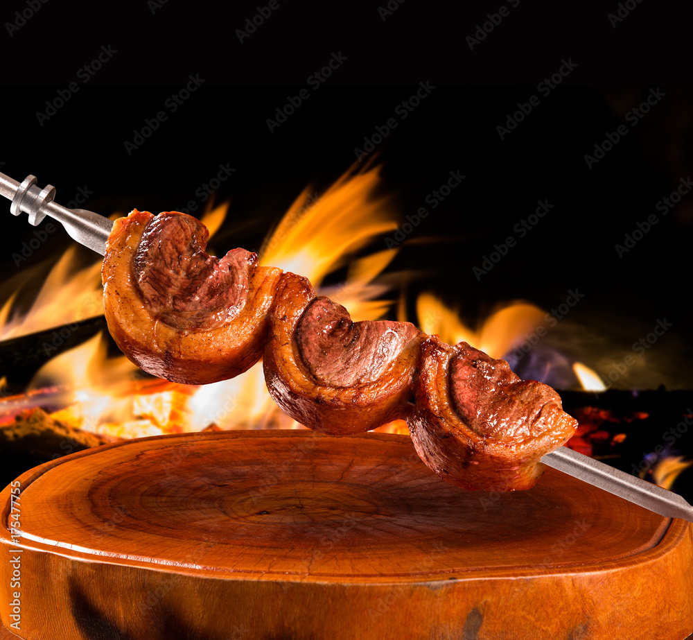 Picanha, traditional Brazilian barbecue.
