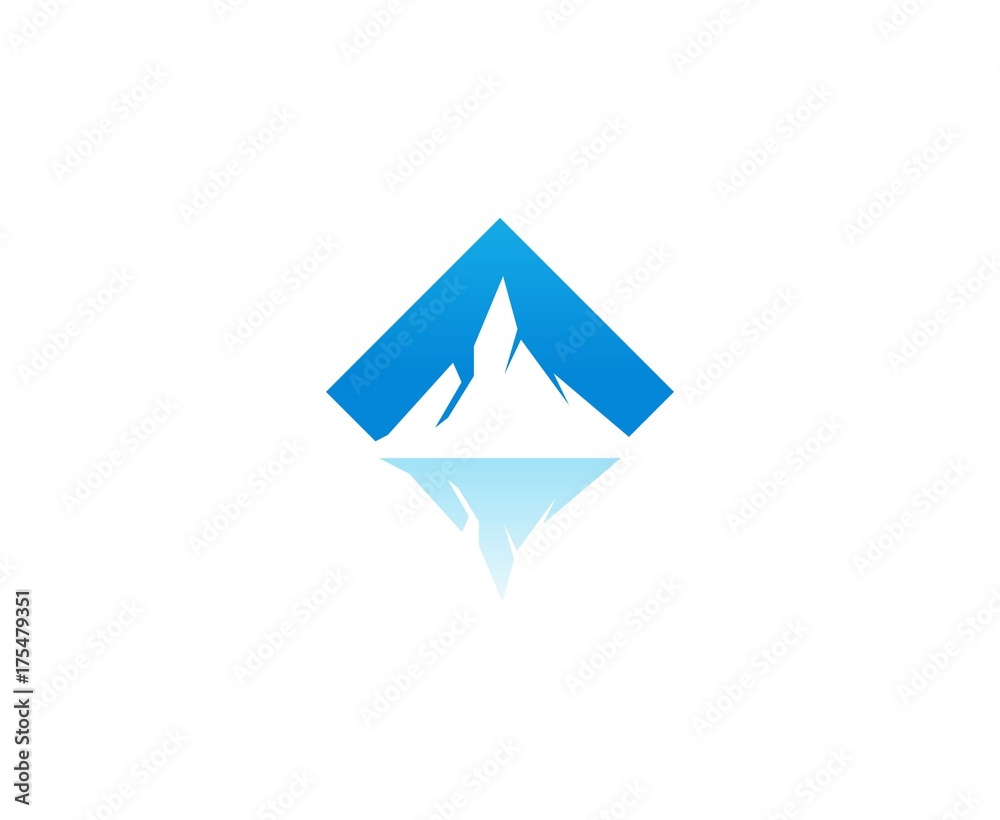 Fototapeta premium Mountain logo