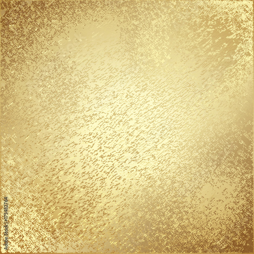 Vector abstract gold texture square background