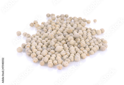 pepper seeds isolated on white background