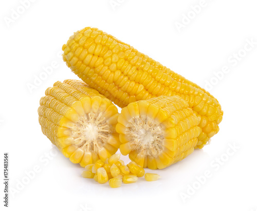 corn isolated on white  background