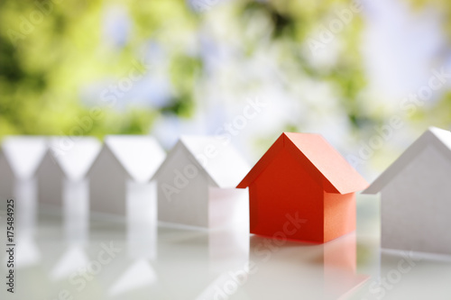 Fotografie Searching for real estate property, house or new home