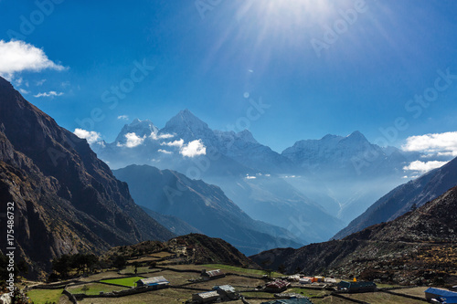 City in the mountains