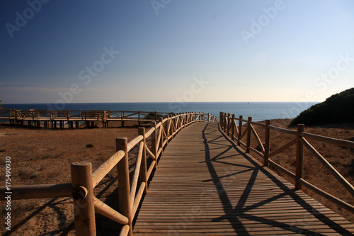 Cabopino beach with sea view  Marbella  Malaga  Spain