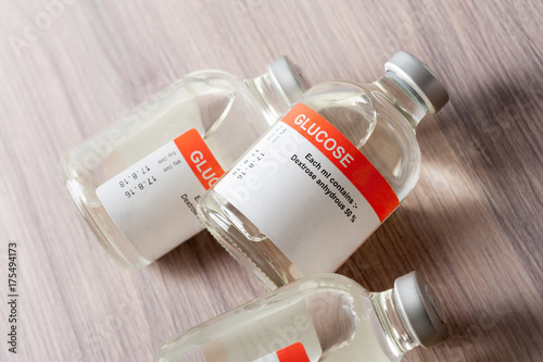 Billede på lærred bottle of Glucose