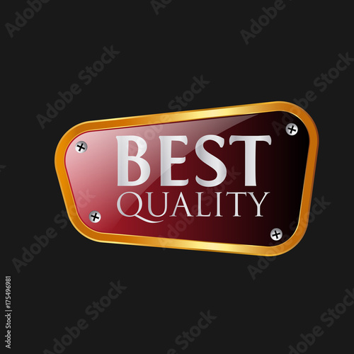 Premium quality label