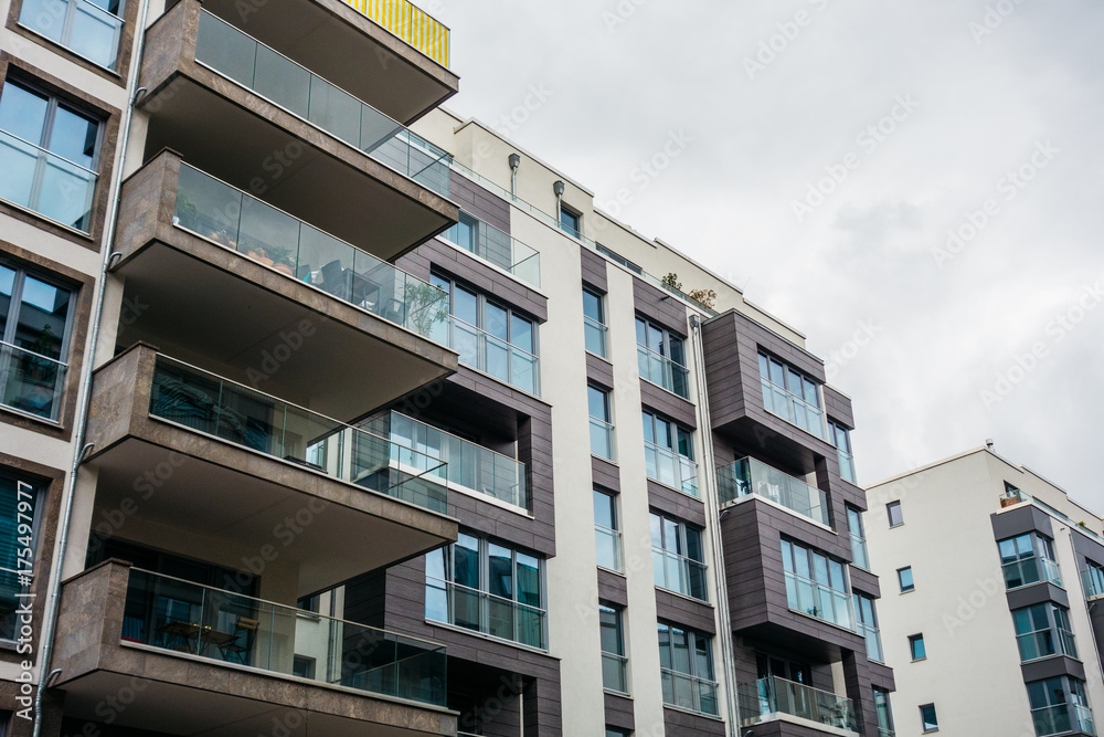 beautiful modern architecture with big glass balcony beautiful modern architecture with big glass balcony