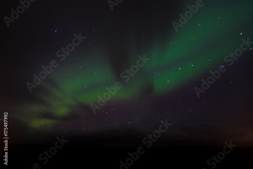 Northern Lights Dancing with Stars in Iceland