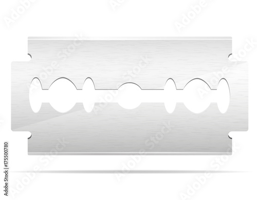 Billede på lærred blade for razer stock vector illustration