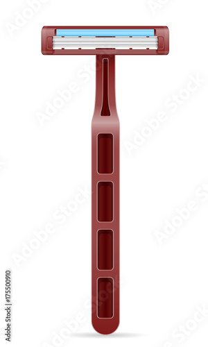 razor for shaving stock vector illustration