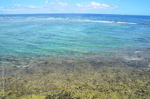 Marine landscape in Zanzibar. Tanzania