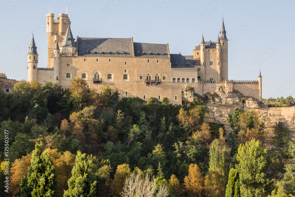 The city of Segovia, in the Spanish province of Castilla y Leon