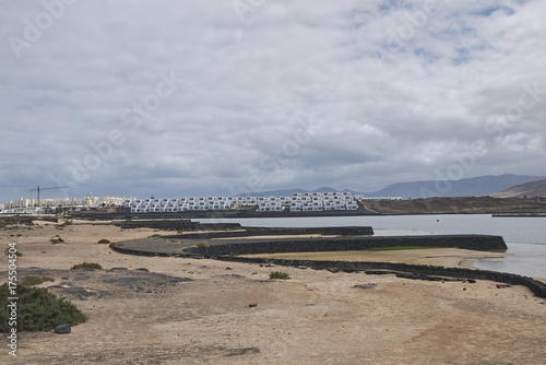 Lanzarote, Spain - August 24, 2015 : View of La Santa resort in Lanzarote