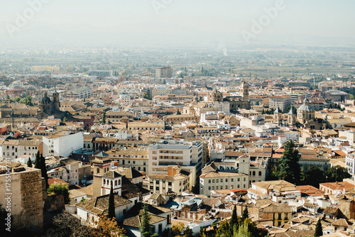 City view from above, Granada, Spain