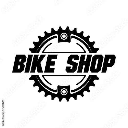 Bicycle logo design. Vector 