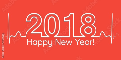 Christmas banner, 2018 happ...
