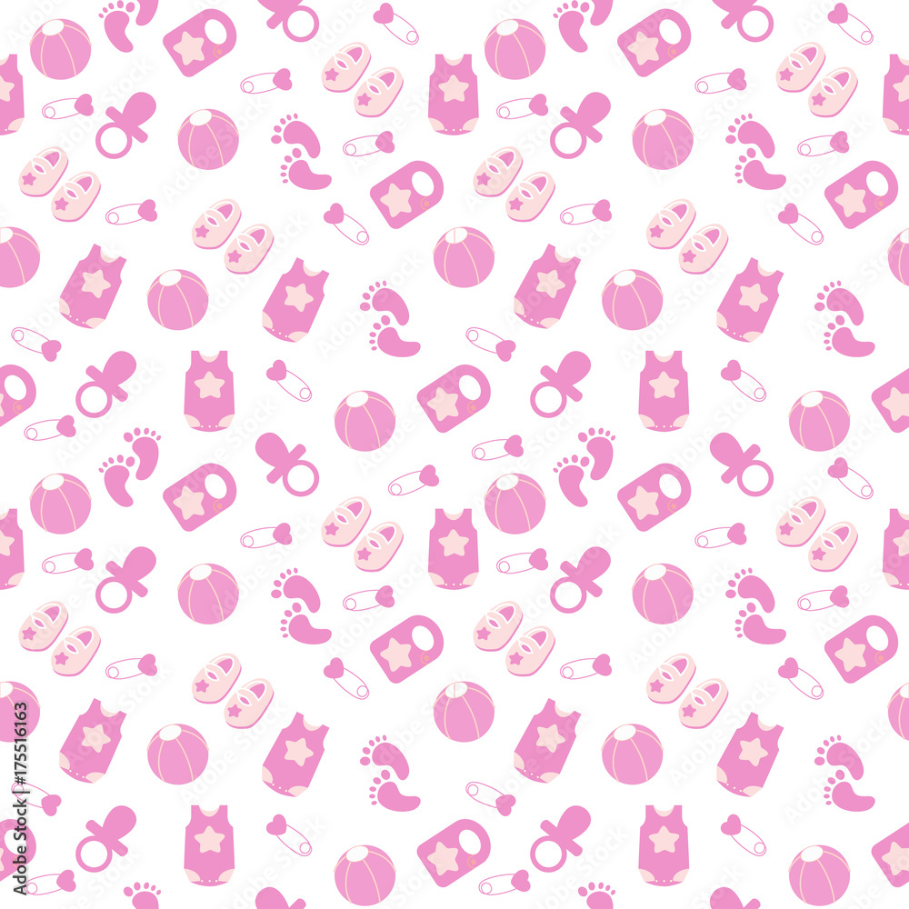 seamless baby pattern