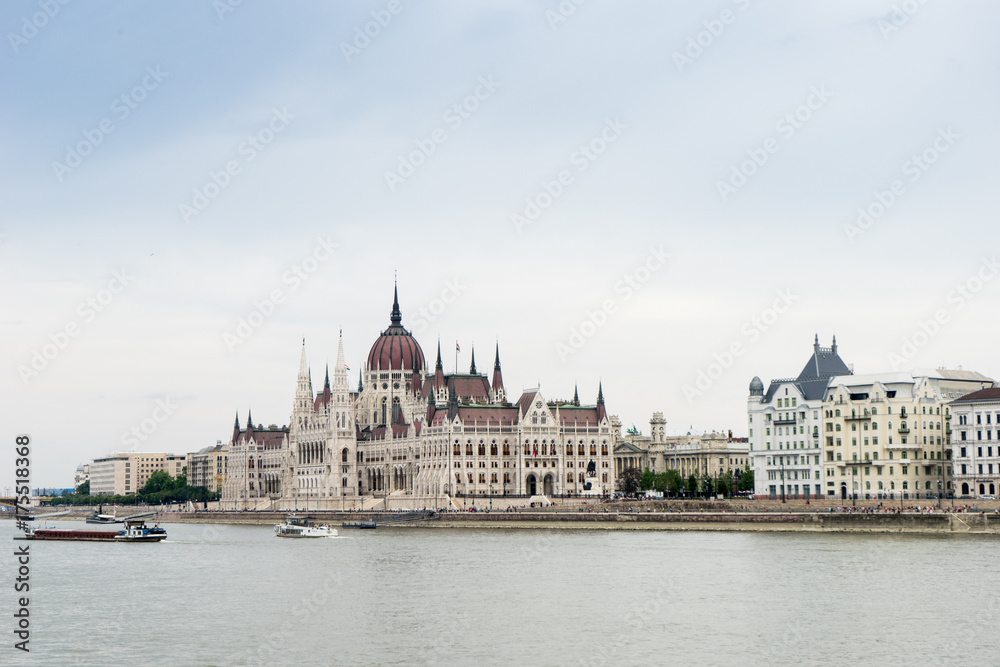 Budapest parliament in Hungary