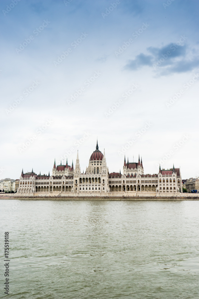 Obraz premium Budapest parliament in Hungary