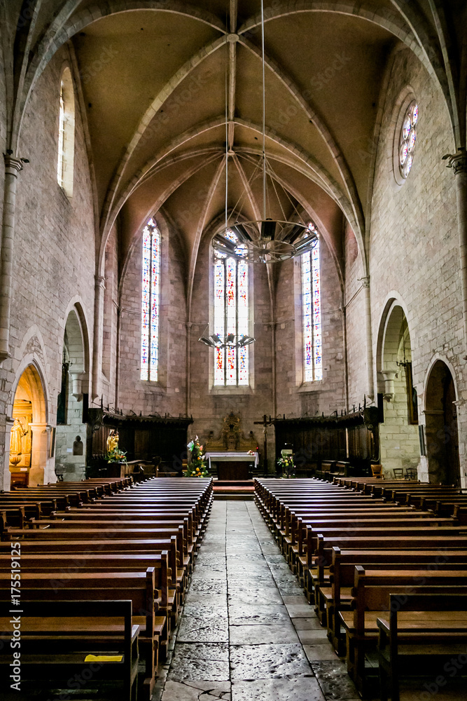 L'Église du Saint-Sépulcre à Villeneuve d'Aveyron