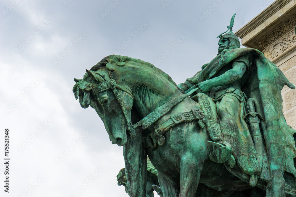 Fototapeta premium Heroes Square in Budapest, Hungary