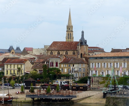 Obraz na płótnie Ville de Bergerac