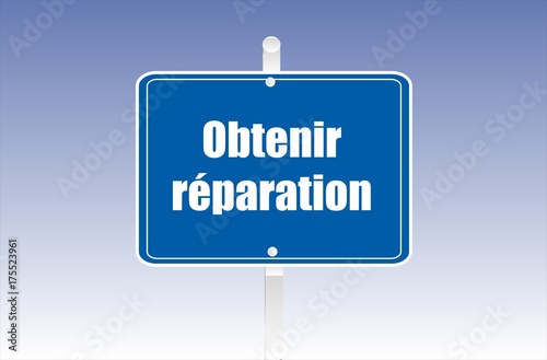 panneau obtenir réparation