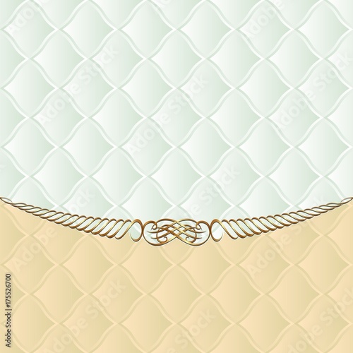 decorative background with golden ornaments and vintage pattern