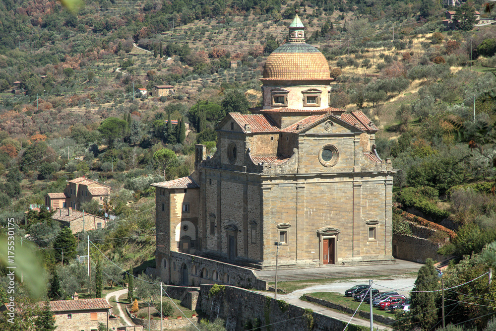 Church of Santa Maria della Grazia near Cortona, Italy