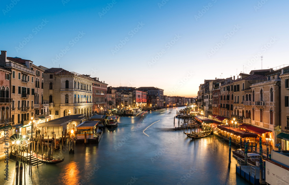 Venice, Italy - The city on the sea, with the most characteristic places and touristic attractions.