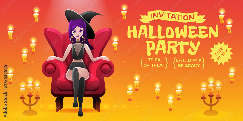 Halloween party invitation Halloween party invitation
