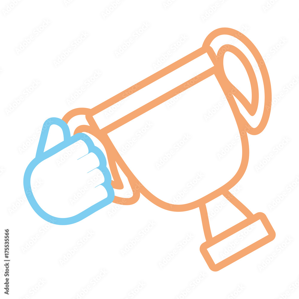 trophy  vector illustration