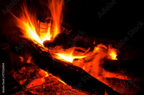 Who doesn't like a camp fire on a cool camping night? It's mesmerizing and it gathers people around.