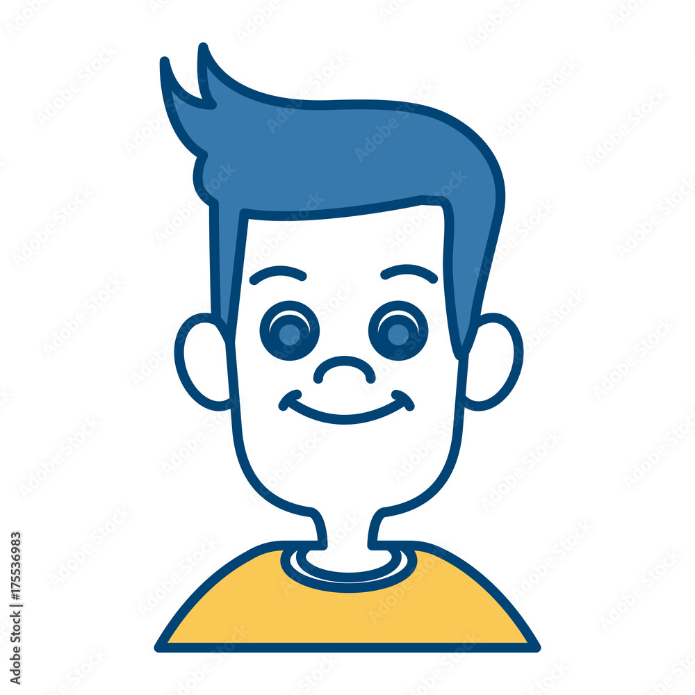 Cute boy cartoon icon vector illustration graphic design Cute boy cartoon icon vector illustration graphic design