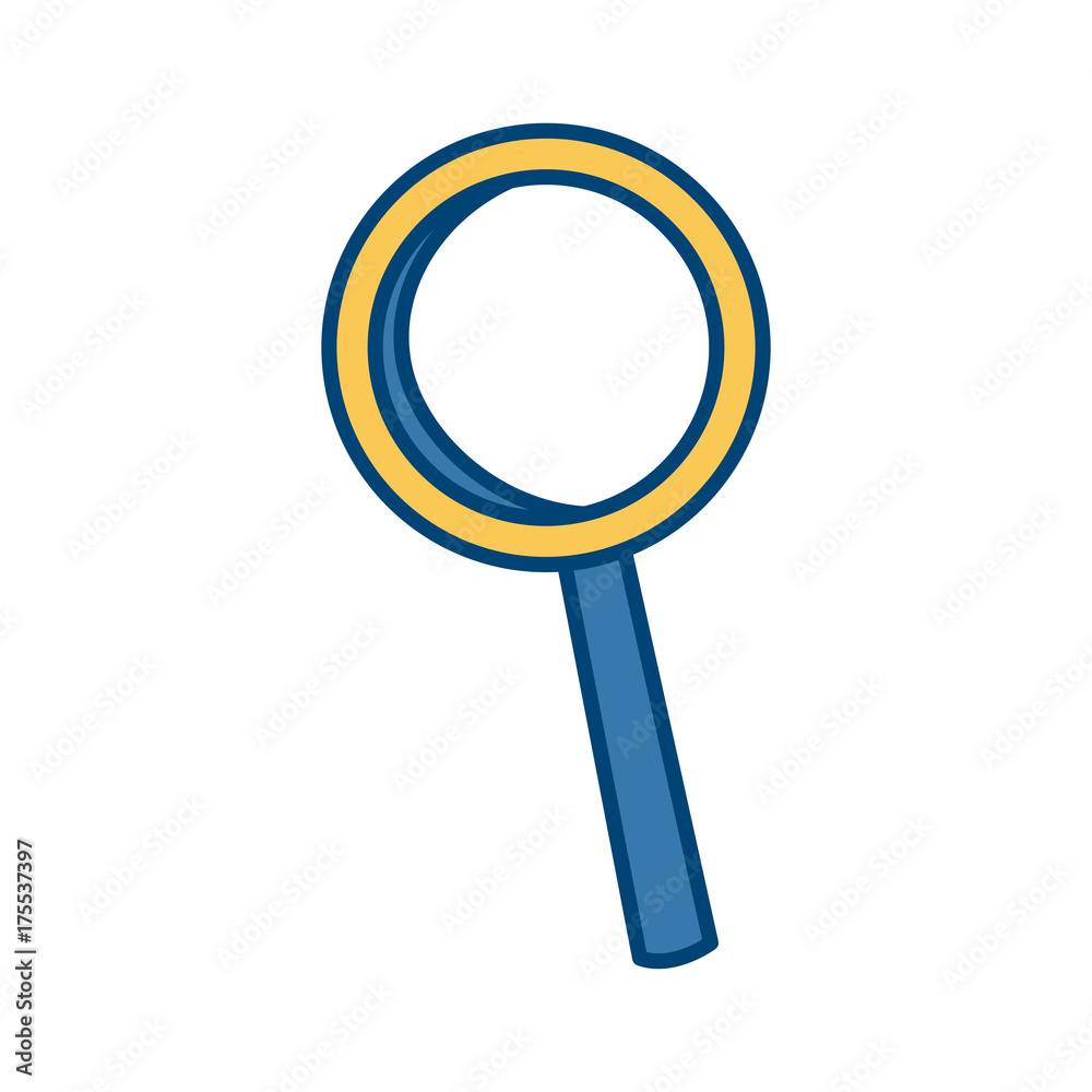 Magnifying glass isolated icon vector illustration graphic design Magnifying glass isolated icon vector illustration graphic design