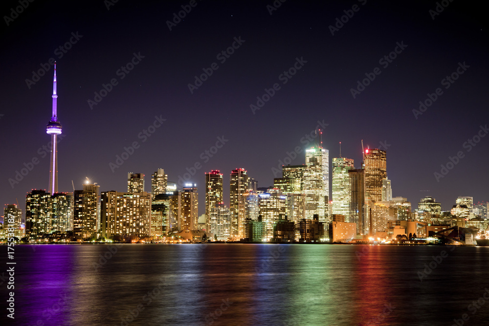 Fototapeta premium Toronto Night Lights