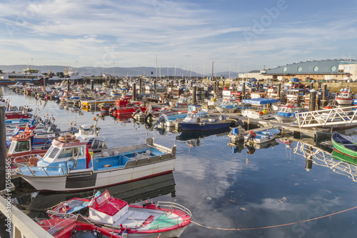 Bueu fishing harbor © Arousa