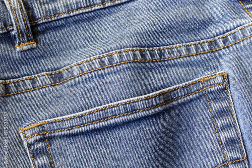 blue jeans close up
