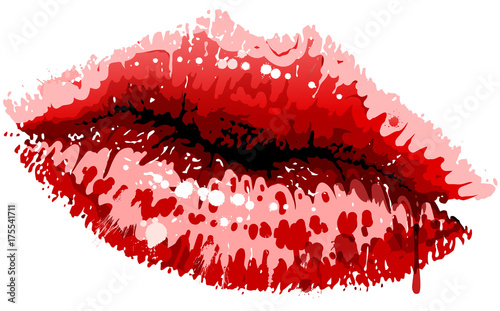 print kissing