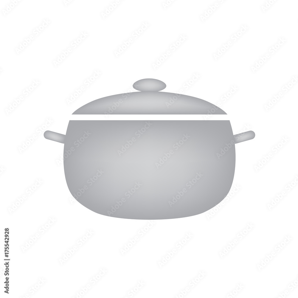 steel pot icon- vector illustration steel pot icon- vector illustration