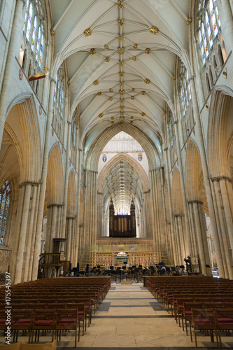 roof of the nave of a cathedral © Channel Photos