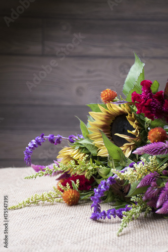Fall flowers verticle