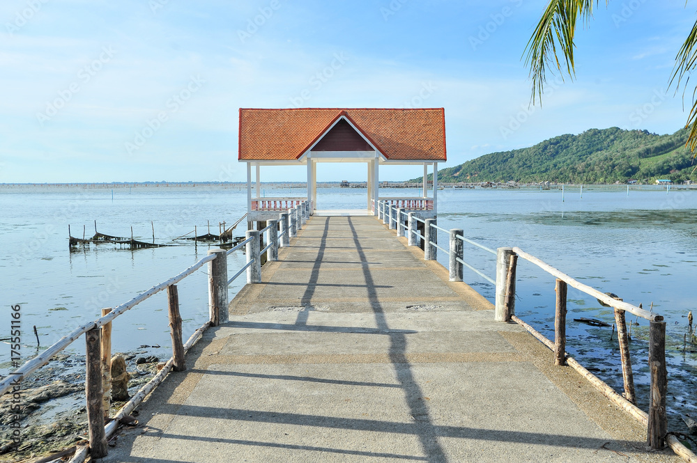 pavilion on the beach