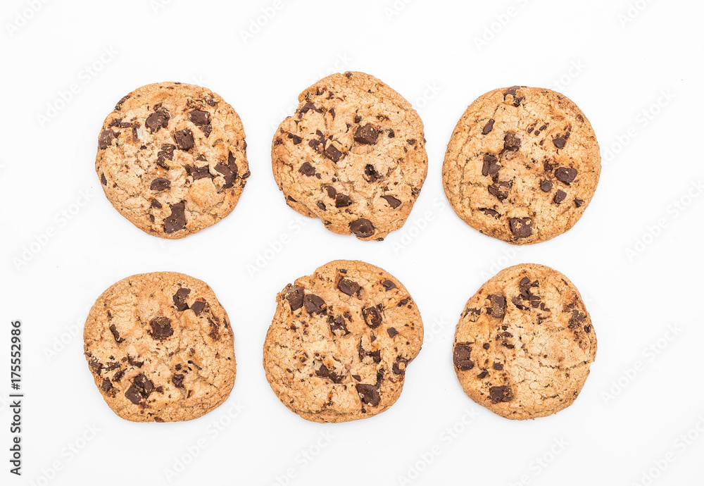 cookies with dark chocolate chips cookies with dark chocolate chips