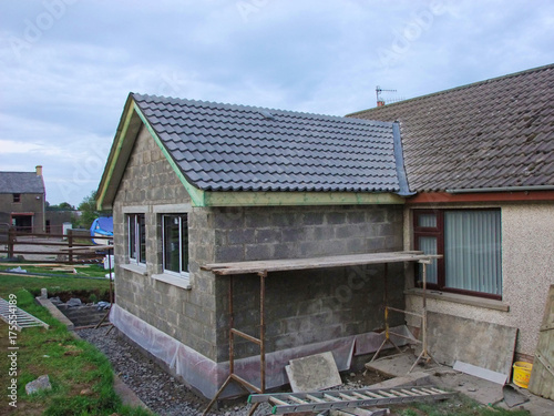 Building Extension onto bungalow house home