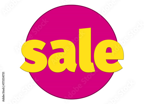 Sale Banner with Pop Colors